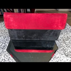 Red Velvet Clutch
